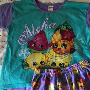 Shopkins girls pajamas